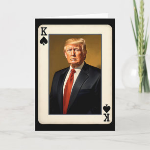 König Trump Karte - Einzigartige Donald Trump Präs