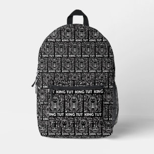 König Tut Pharao ägyptisches Hieroglyphen Alphabet Bedruckter Rucksack