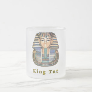 König Tut und Ägypten Mattglastasse