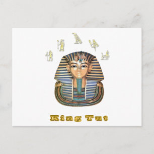 König Tut und Ägypten Postkarte