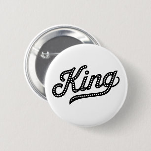 König Typography elegantes Design Button