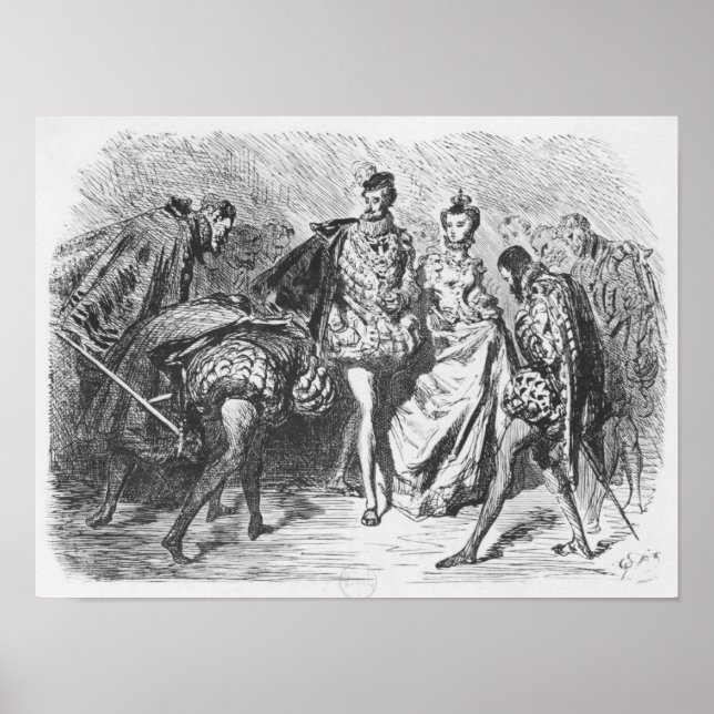 König und Gericht Poster (Vorne)