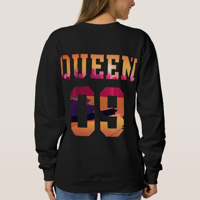 König und Königin 01 Sweatshirt (Rückseite)