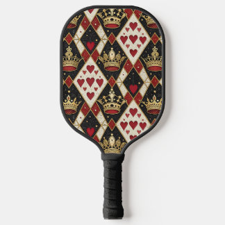 König und Königin der Herzen Pickleball Schläger