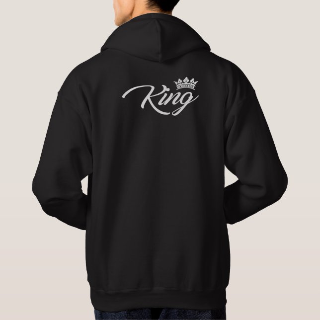 König und Königin Hoodie (Rückseite)
