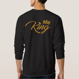 König und Königin Sweatshirt