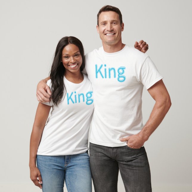 König und Königin T-Shirt (Unisex)
