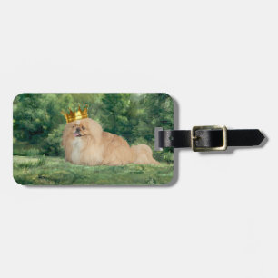 König und Schloss Gepäckanhänger