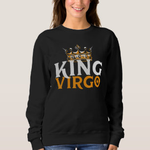 König Virgo Astrologie Horoskop Symbol Zodiac Zeic Sweatshirt