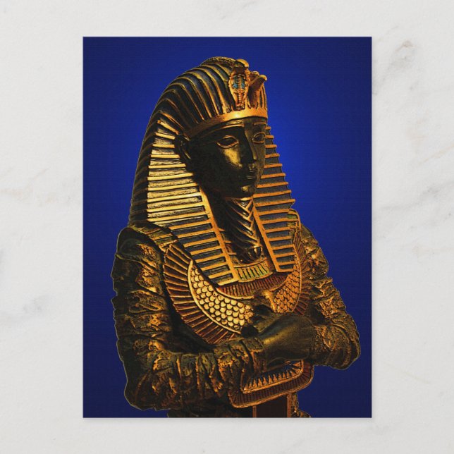 König von Ägypten Postkarte (Vorderseite)
