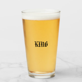 KÖNIG VON BIERGLAS GLAS