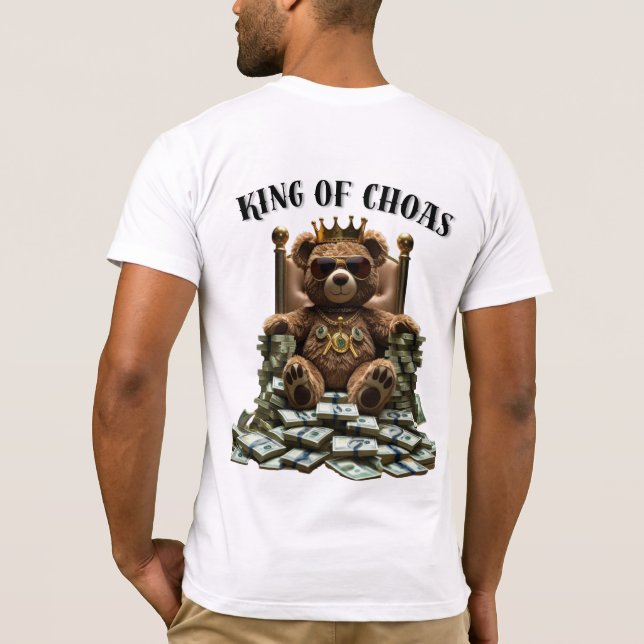 König von Choas T - Shirt, hohe Qualität T-Shirt (Rückseite)