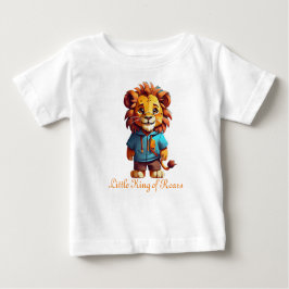 König von Coolen, Löwe Inspiriert Couture Baby T-shirt