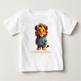 König von Coolen, Löwe Inspiriert Couture Baby T-shirt