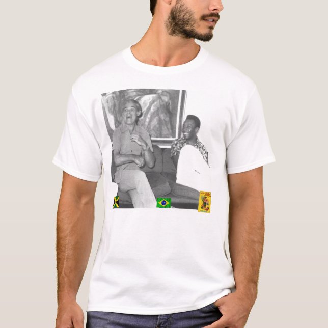 KÖNIG VON FUSSBALL IM T - Shirt JAMAIKA (Vorderseite)