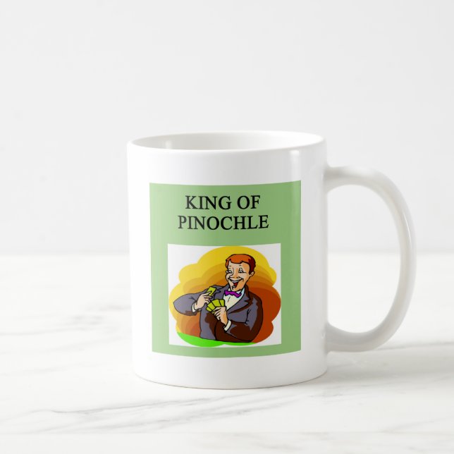 König von Pinochle Tasse (Rechts)