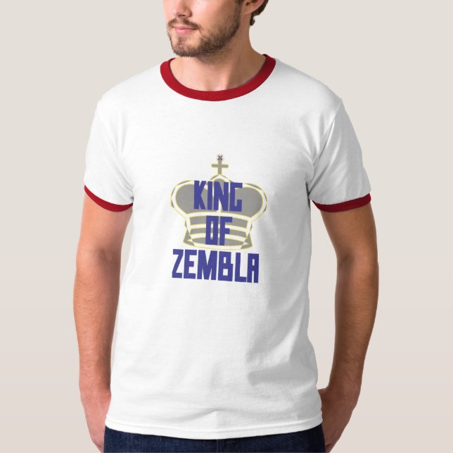 König von Zembla, (blaues Grau) T-Shirt (Vorderseite)