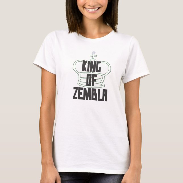 König von Zembla (transparentes Grün der gotischen T-Shirt (Vorderseite)