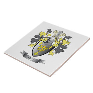 König Wappen Fliese