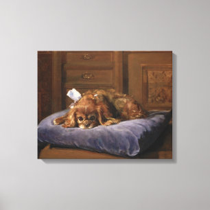 Königcharles Spaniel Leinwanddruck