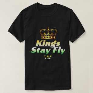 KÖNIGE BLEIBEN FLY T.R.K LEBENSSTIL TSHIRT