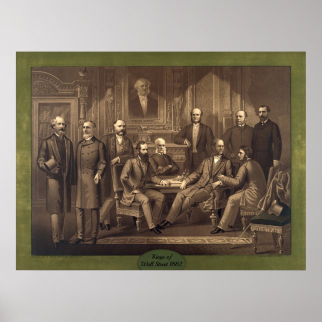 Könige der Wall Street 1882 Poster (Vorne)