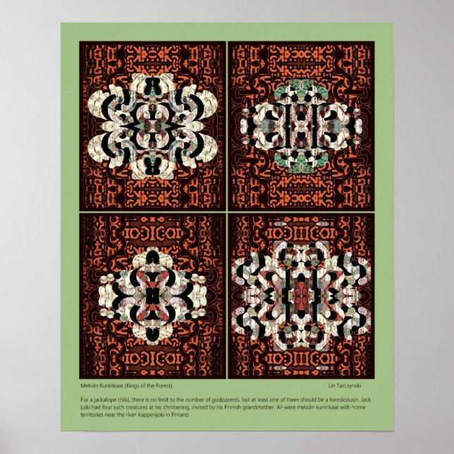 Könige des Waldes (Metsän Kuninkaat) Poster (Vorne)