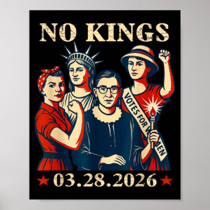 Könige in Amerika 28. März 2026 Tag der Könige lus Poster