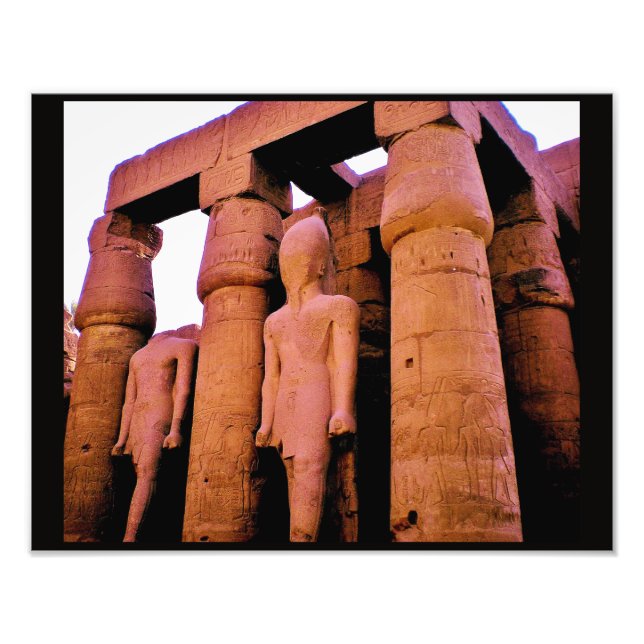 Könige in Karnak Fotodruck (Vorne)