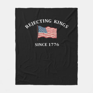 Könige seit 1776 ablehnen 2 Klassiker Fleecedecke