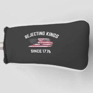 Könige seit 1776 ablehnen 4. Juli Golf Headcover