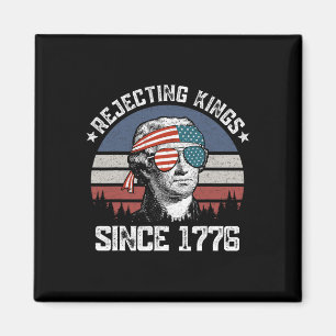 Könige seit 1776 ablehnen George Washington 4. Jul Magnet