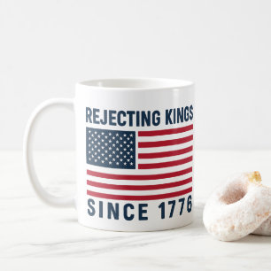 Könige seit 1776 ablehnen kaffeetasse