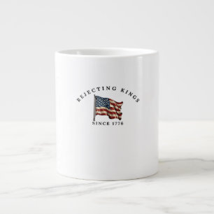 Könige seit 1776 Amerika ablehnen Jumbo-Tasse