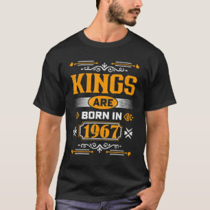 Könige werden 1967 geboren 56 Jahre alt Vintage 56 T-Shirt