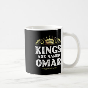 Könige werden Omar-Geschenk lustigen Personalisier Kaffeetasse