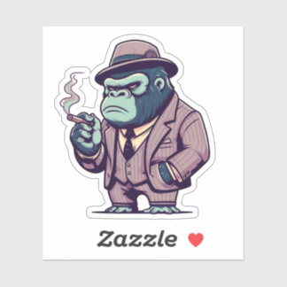 Königgorilla, Mafia Gorilla, Aufkleber