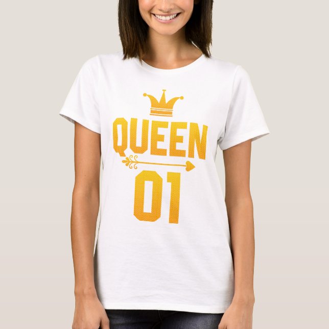 Königin 01 T-Shirt (Vorderseite)