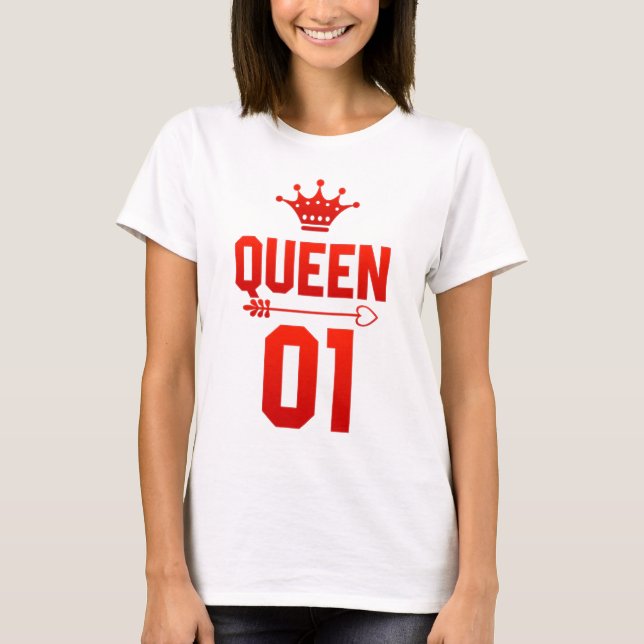 Königin 01 T-Shirt (Vorderseite)