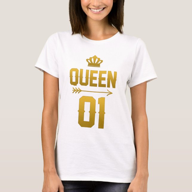 Königin 01 T-Shirt (Vorderseite)