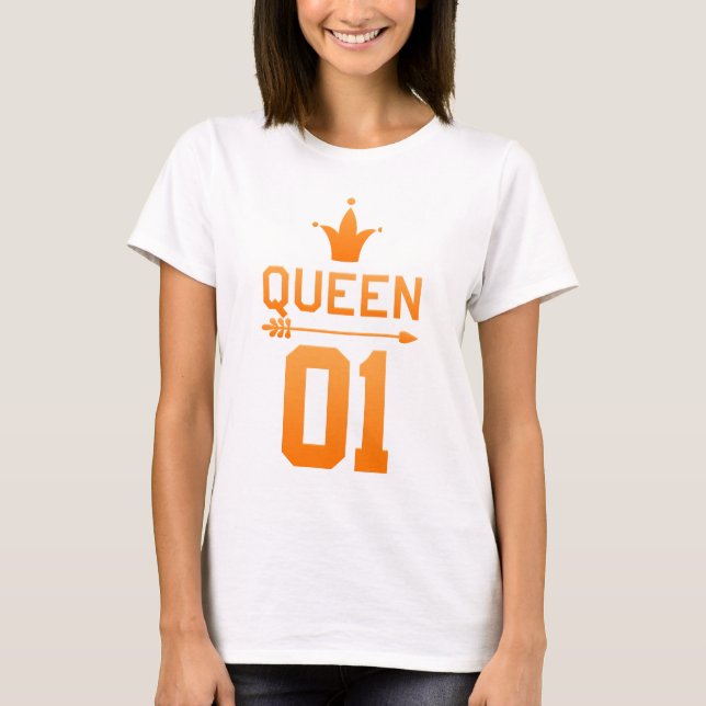 Königin 01 T-Shirt (Vorderseite)