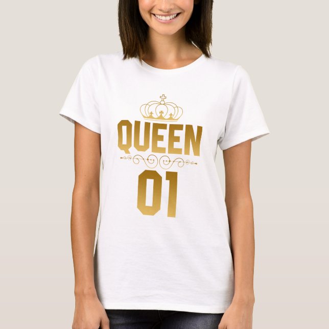 Königin 01 T-Shirt (Vorderseite)