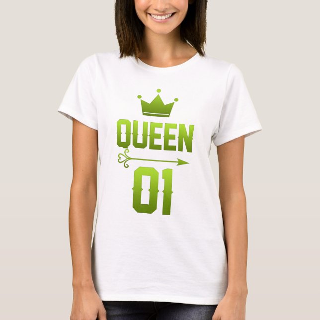 Königin 01 T-Shirt (Vorderseite)