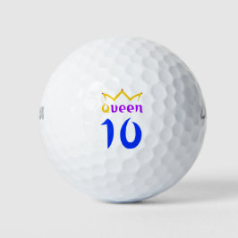 Königin 10 golfball