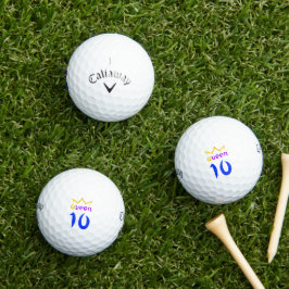 Königin 10 golfball