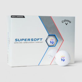 Königin 10 golfball