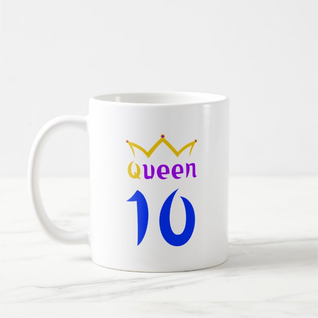 Königin 10 kaffeetasse (Links)