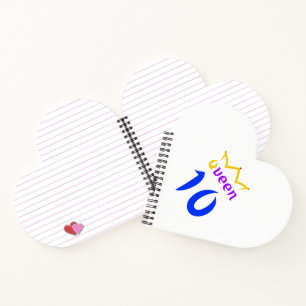 Königin 10 notizbuch