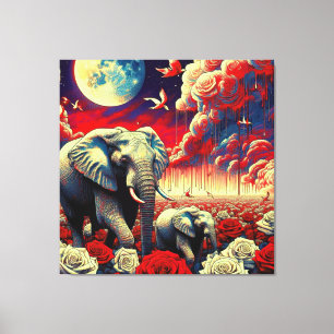 KÖNIGIN AFRIKAS 12 LEINWANDDRUCK