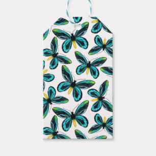 Königin Alexandras Vogelschmetterlingsmuster Geschenkanhänger